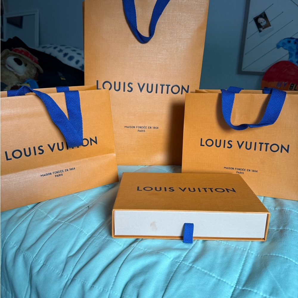 Louis Vuitton | Gift Bags and small drawer box